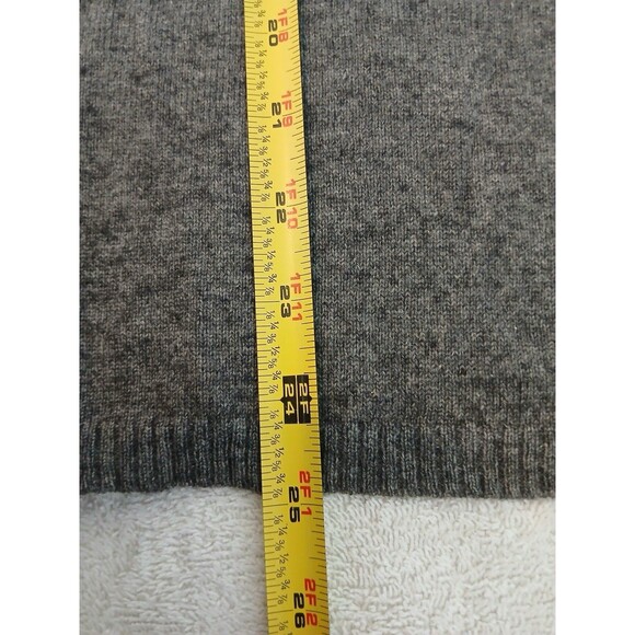 Maria Di Ripabianca Sweater Womens Cashmere Cardigan Gray V-neck Long Sleeve 10 - Picture 9 of 14